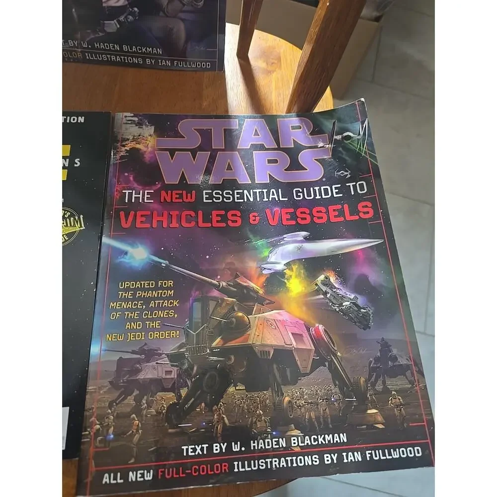 VTG Star Wars Essential Guides‎ Vehicle Fantasy Science Fiction Paperback Books